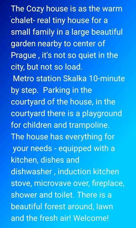 Tiny House In The City Prague Exterior photo